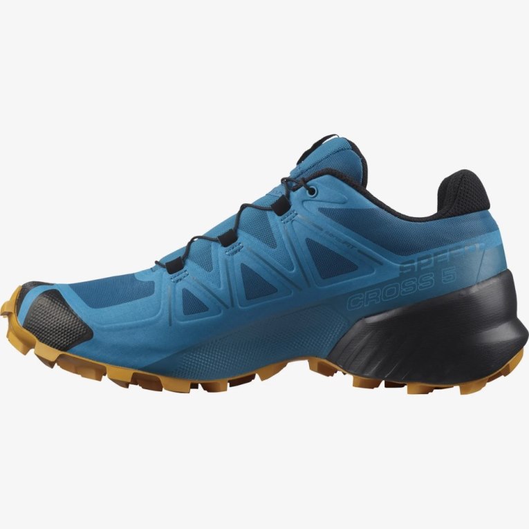 Tenis Para Trail Running Salomon Speedcross 5 Hombre Azules | MX NEVH264